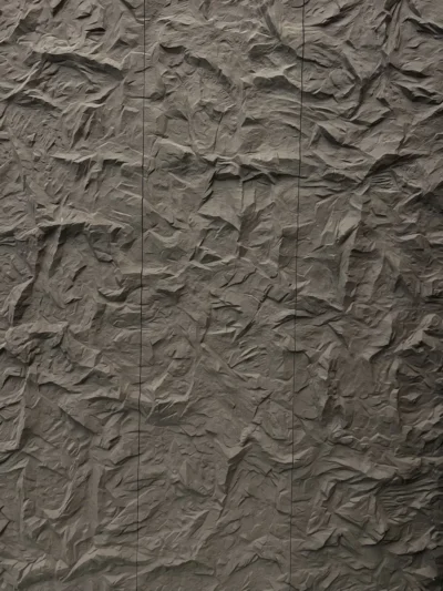 Revestimiento de pared efecto piedra grande - Dark black