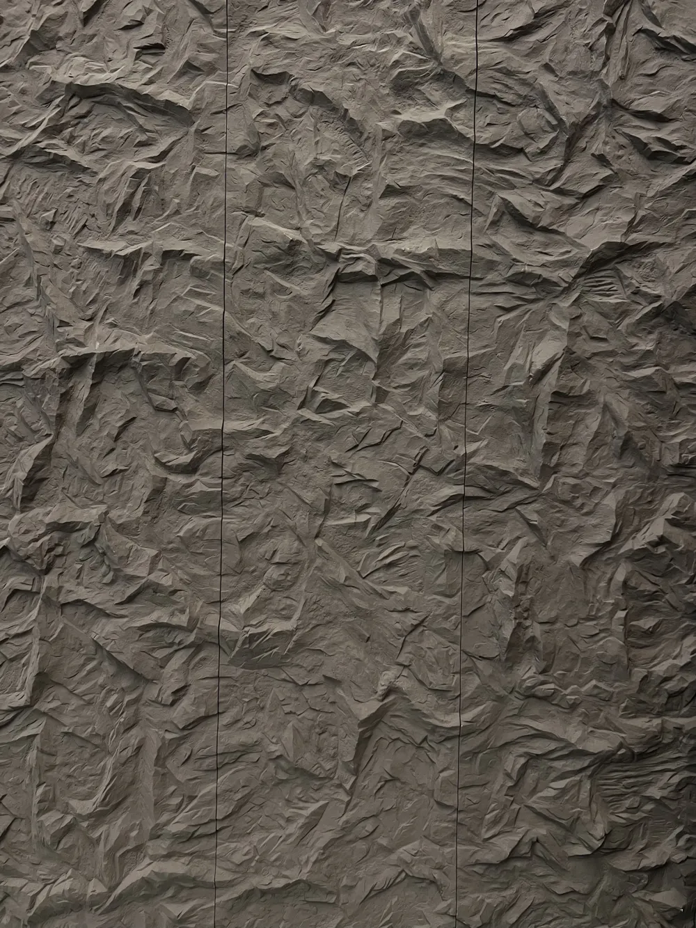 Revestimiento de pared efecto piedra grande - Dark black
