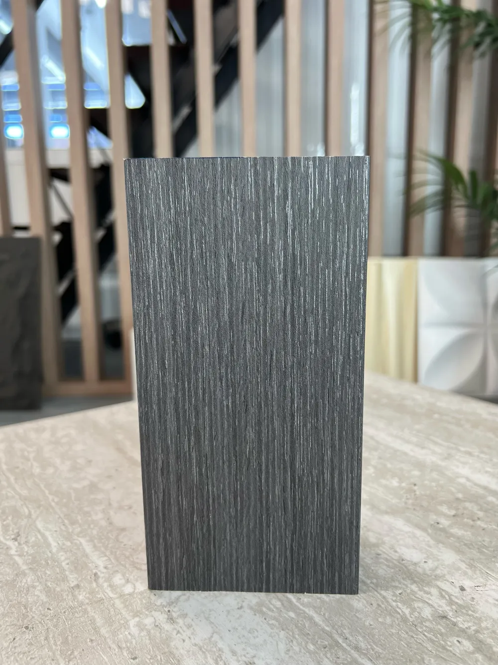Viga decorativa de PVC - Gris