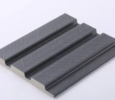 listones de pared efecto madera antracita