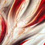 Revestimiento de pared efecto 3D - Rojo Carmesi