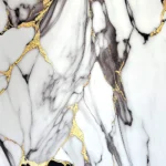 Revestimiento decorativo efecto 3D - Marmol Dorado y Negro