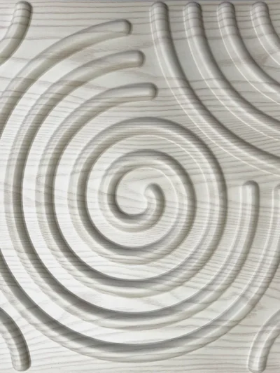 textura de pared espiral