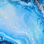 revestimiento decorativo azul