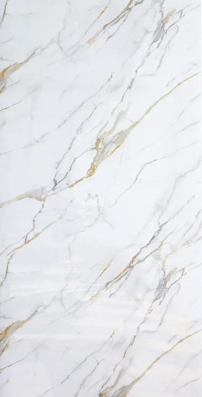 Revestimiento de pared efecto Brillo - Marmol Dorado Calacatta