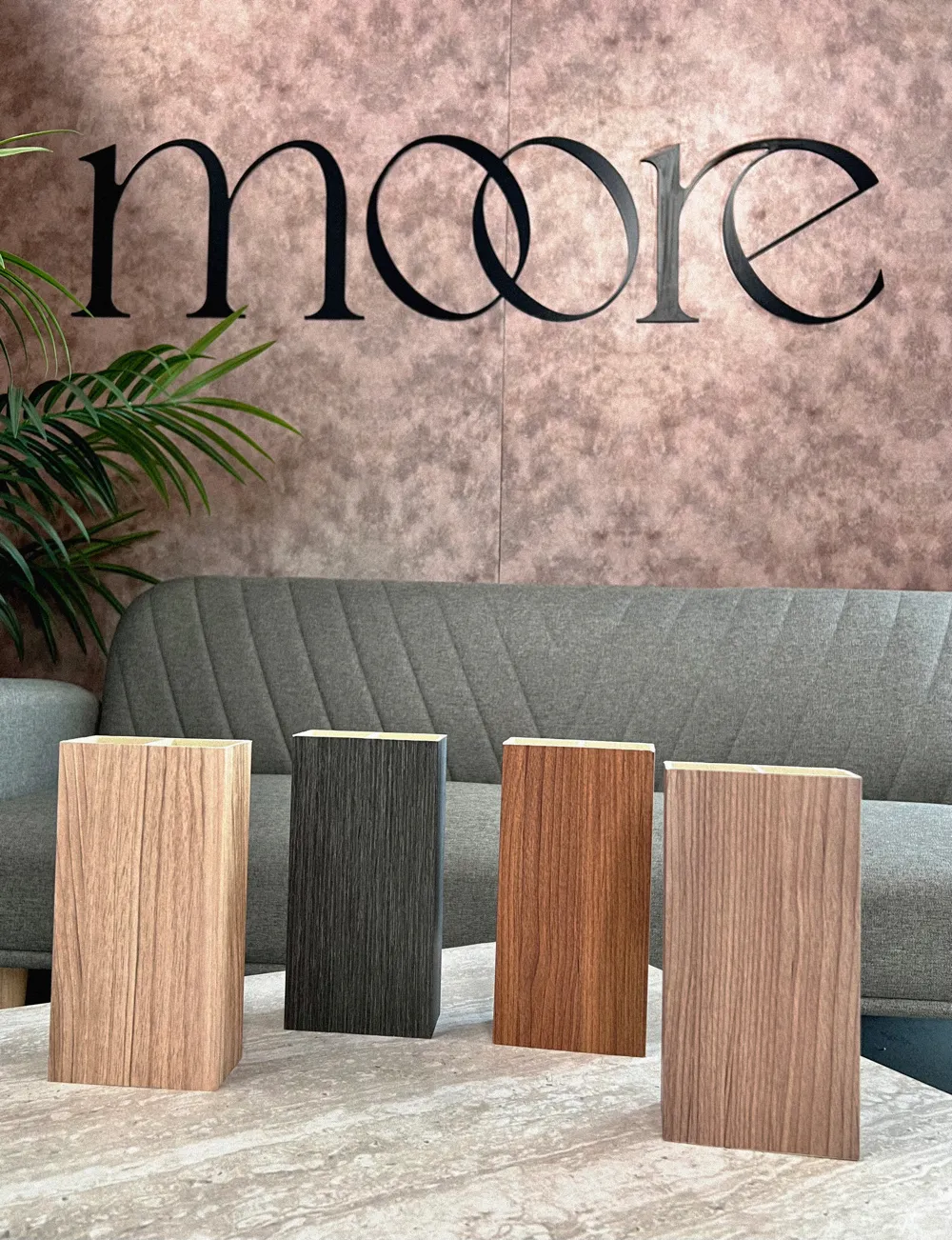 Viga decorativa de PVC - Gris