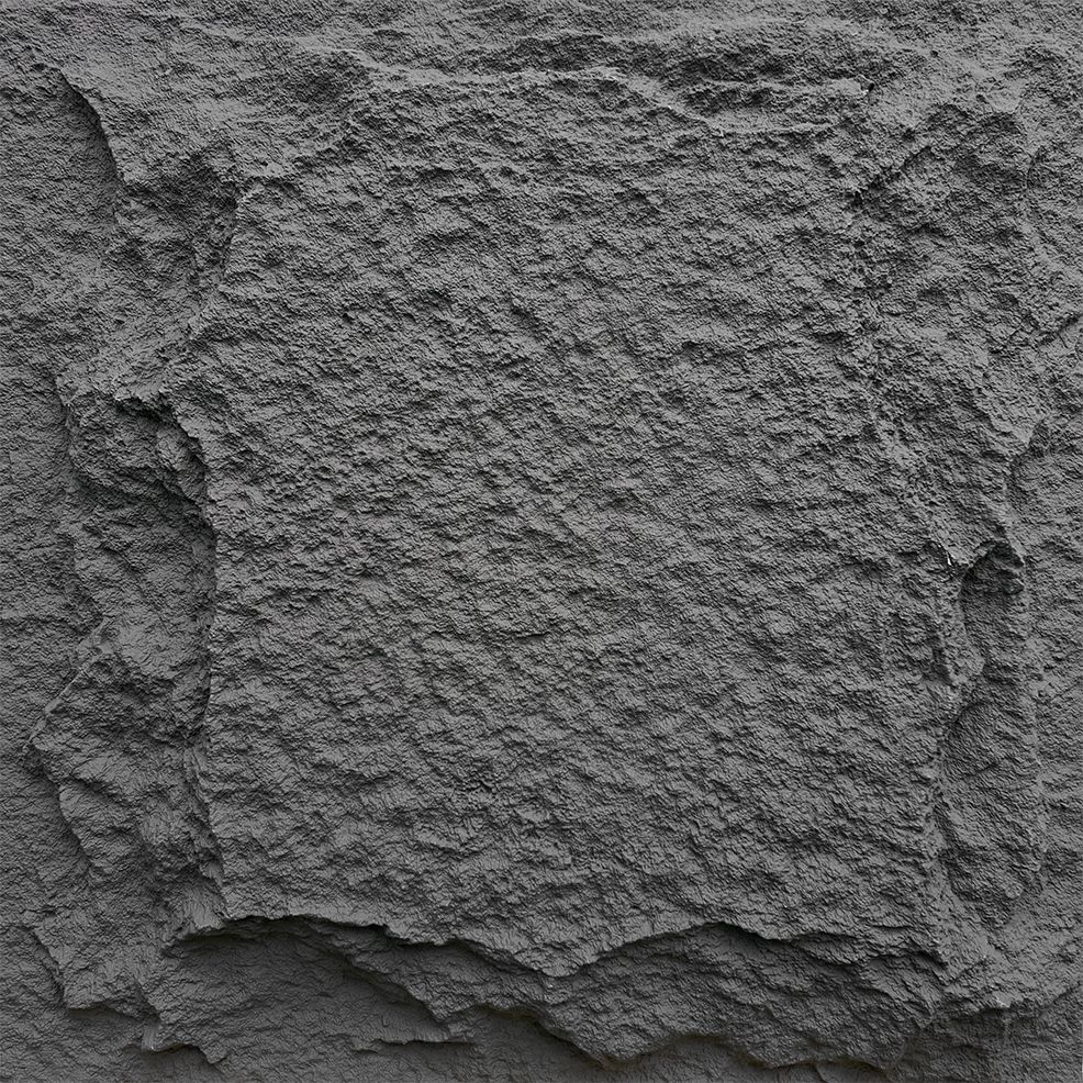Revestimiento de pared efecto piedra pequeña - Dark black